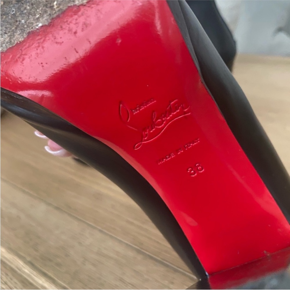 christian louboutin troop 120 buckled booties - Picture 5 of 7